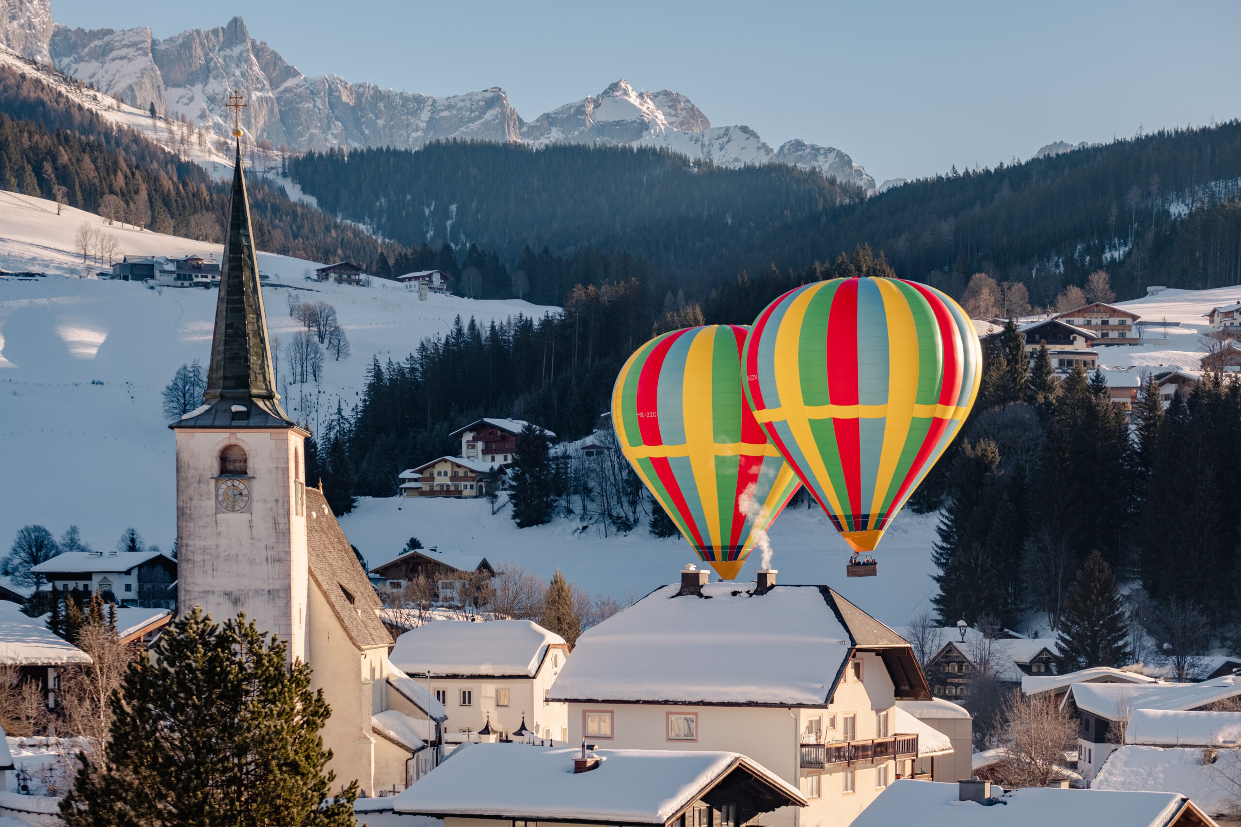 Ballonvaart Flachau