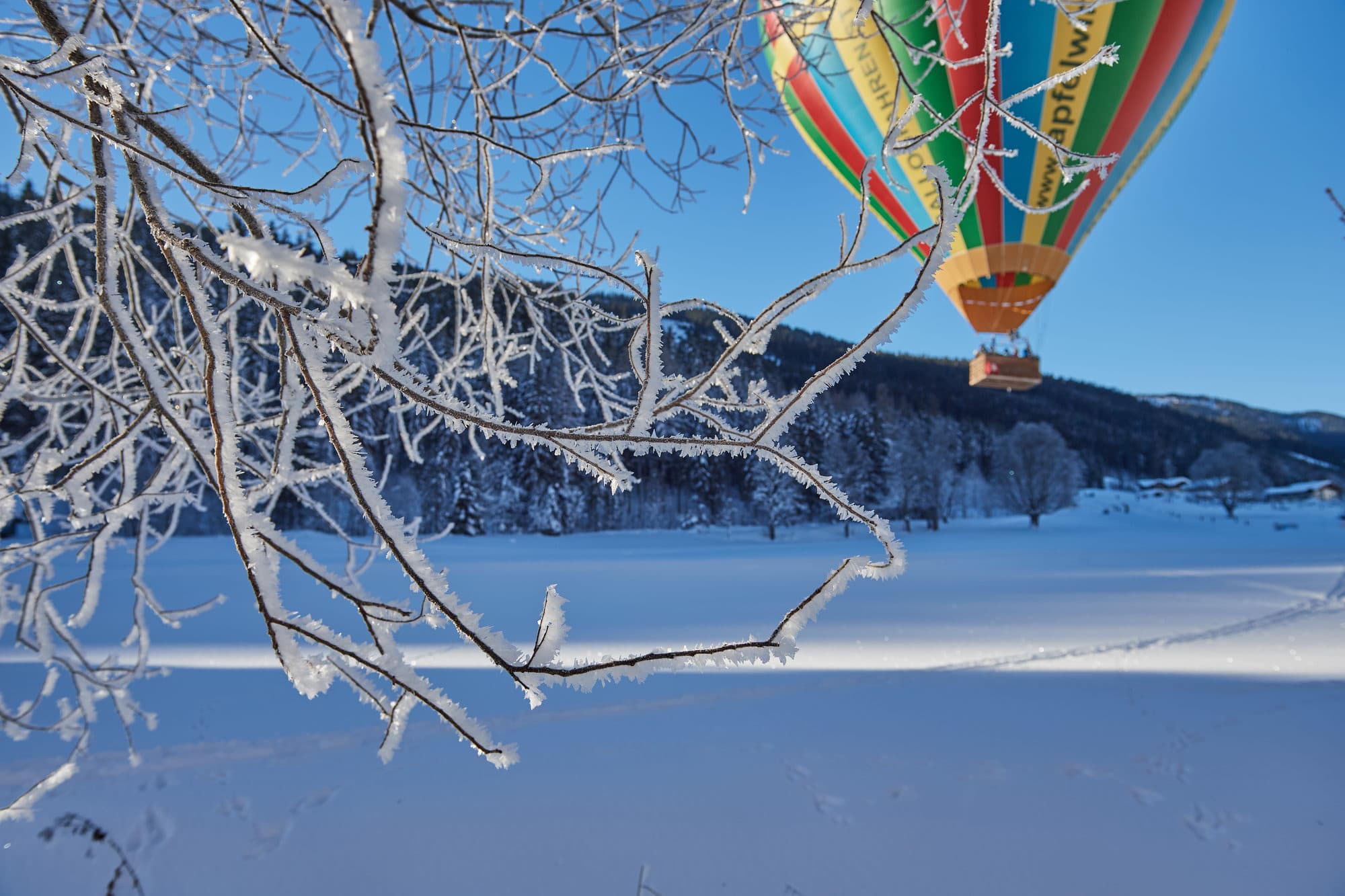 Ballonvaart over de Alpen