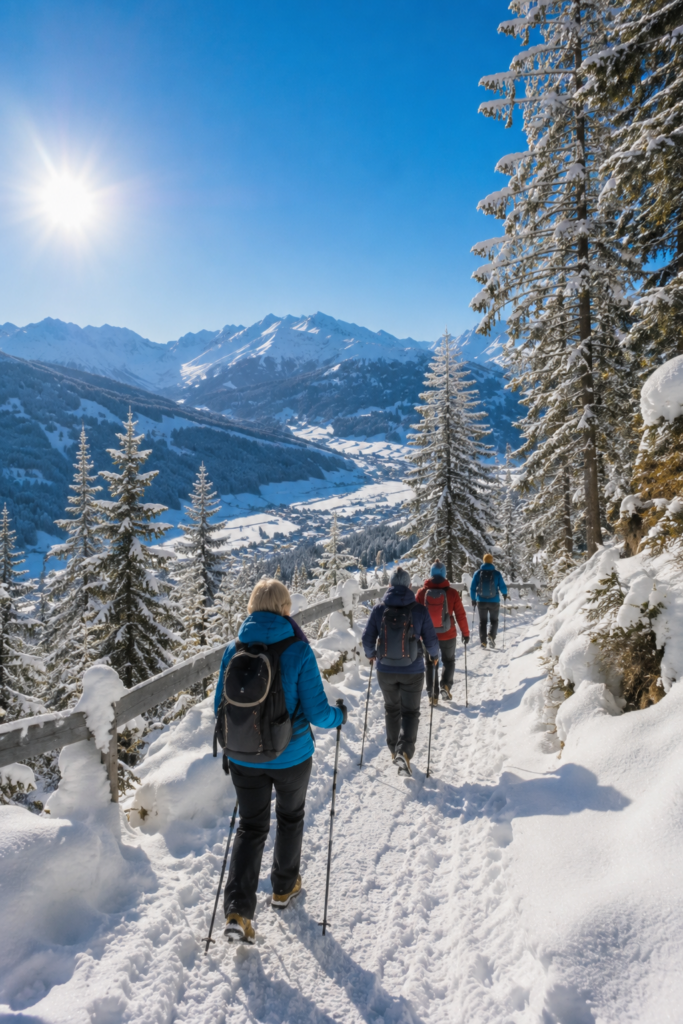 winterwandeling flachau