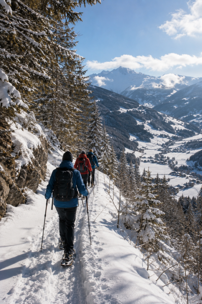 winterwandeling flachau