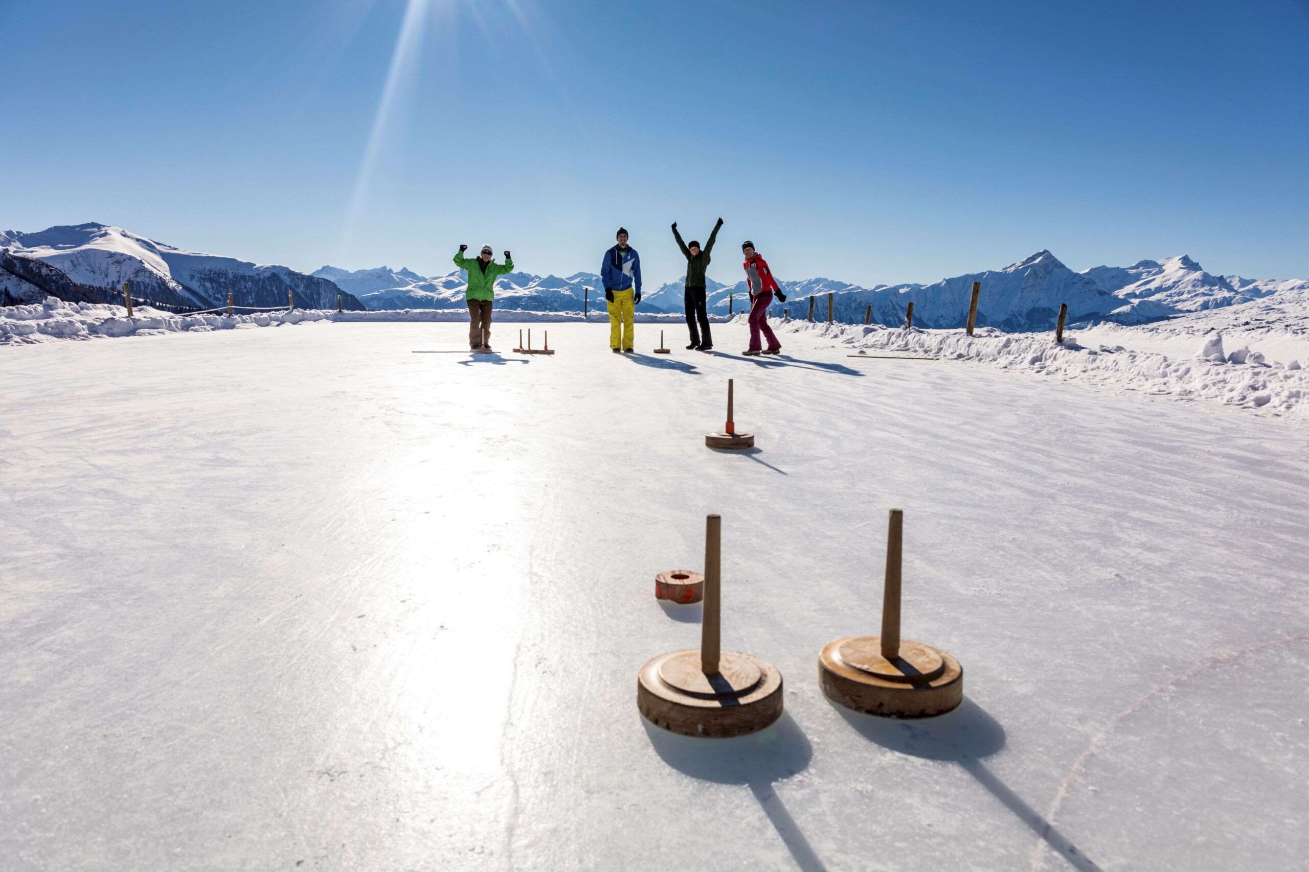 Eisstockschießen