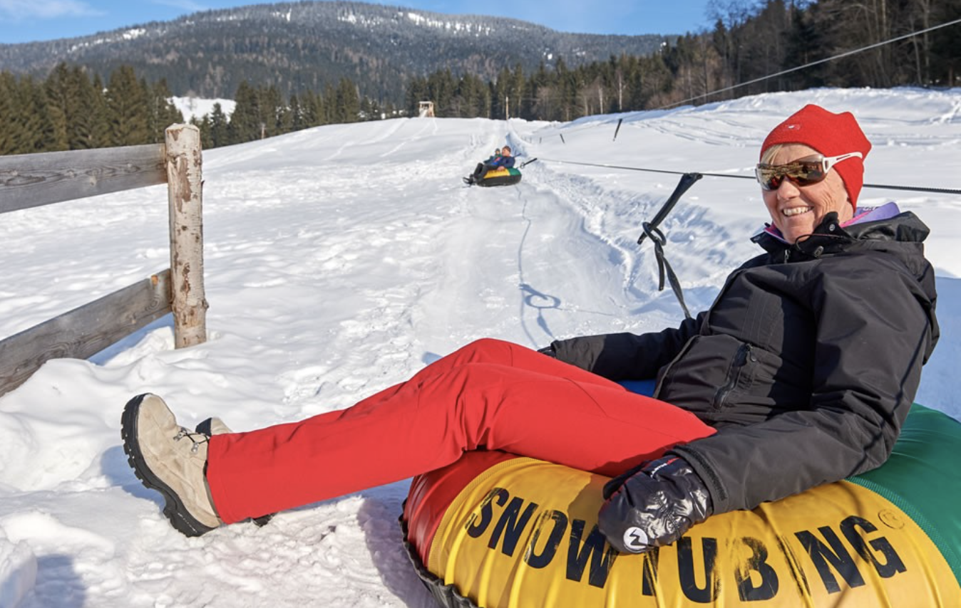 snowtubing